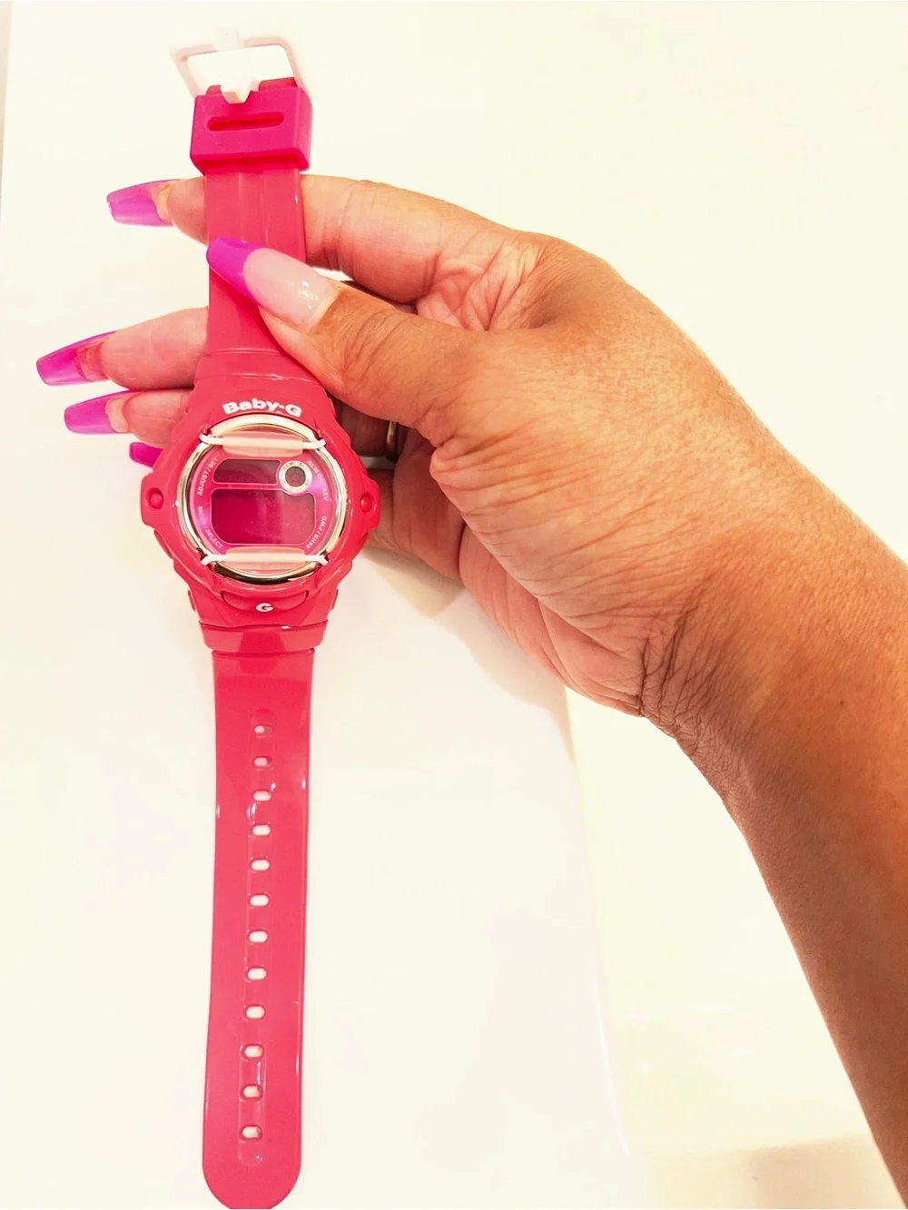 Casio Baby-G Bright Pink Digital Sports Watch